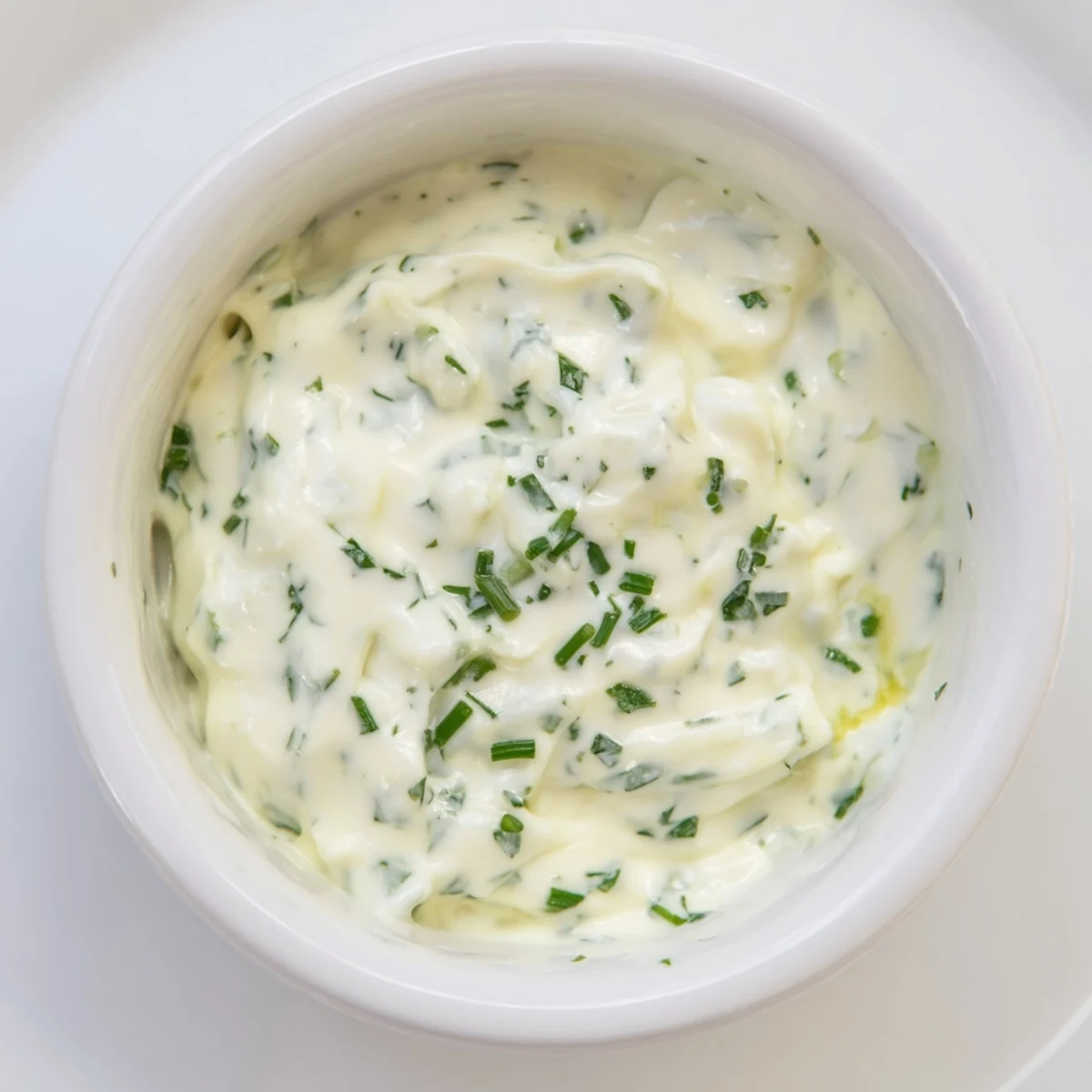 Thick and tangy Creamy Salad Dressing served as a dip with colorful vegetable crudités.