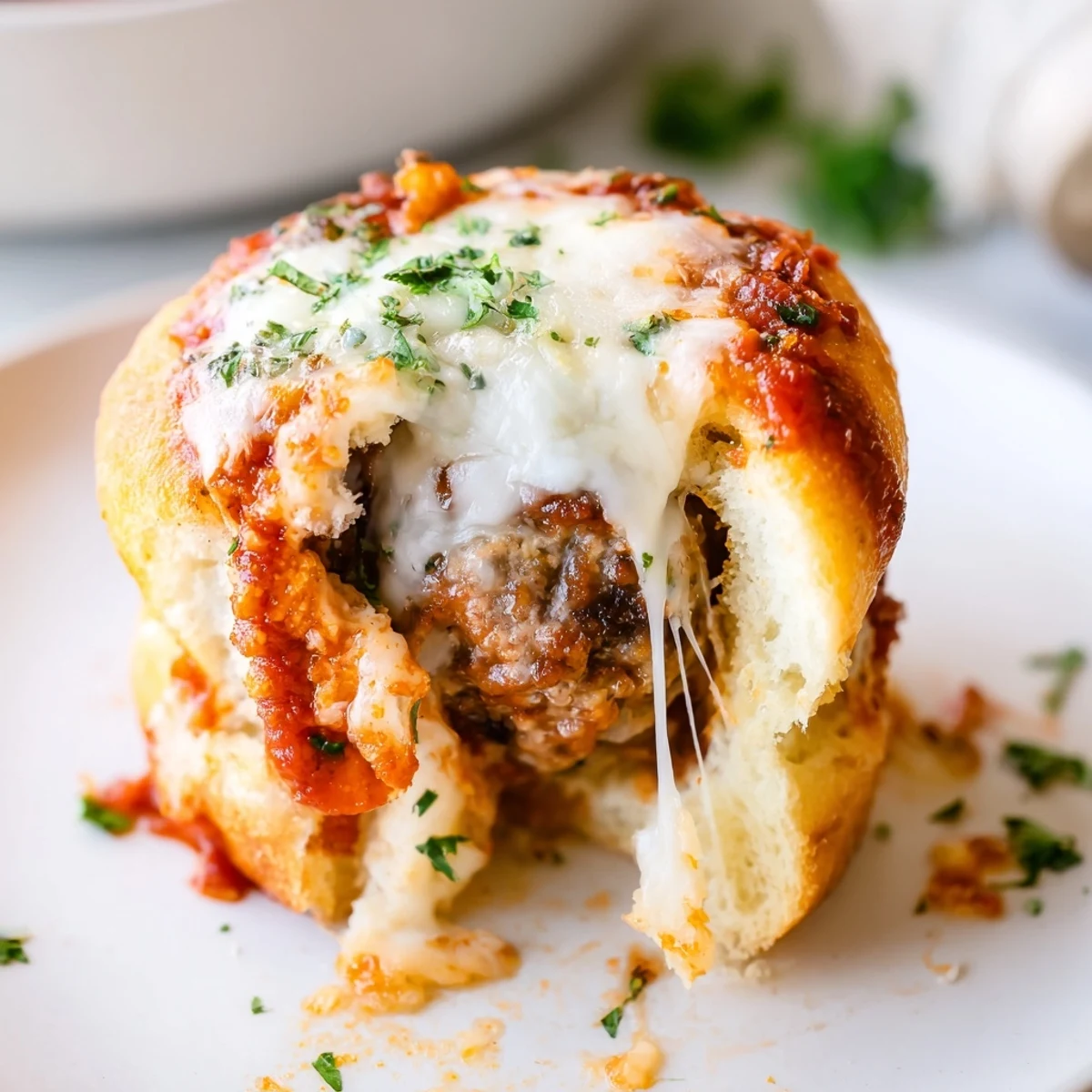 Game Day Meatball Sub Bites