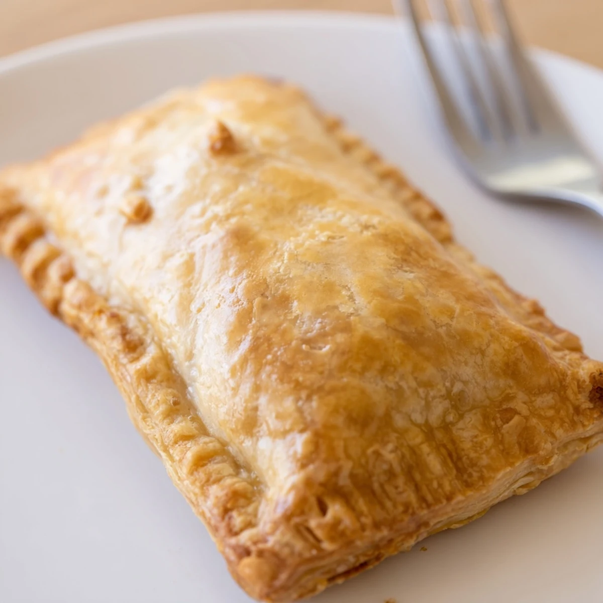 Golden-brown tikka masala hand pies with flaky pastry, revealing a creamy filling of mixed vegetables and peas.