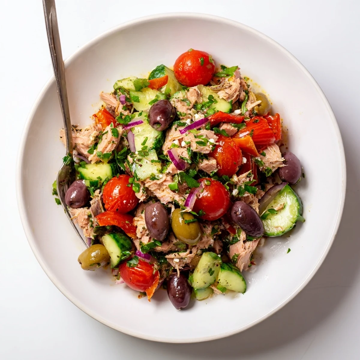 Mediterranean Tuna Salad