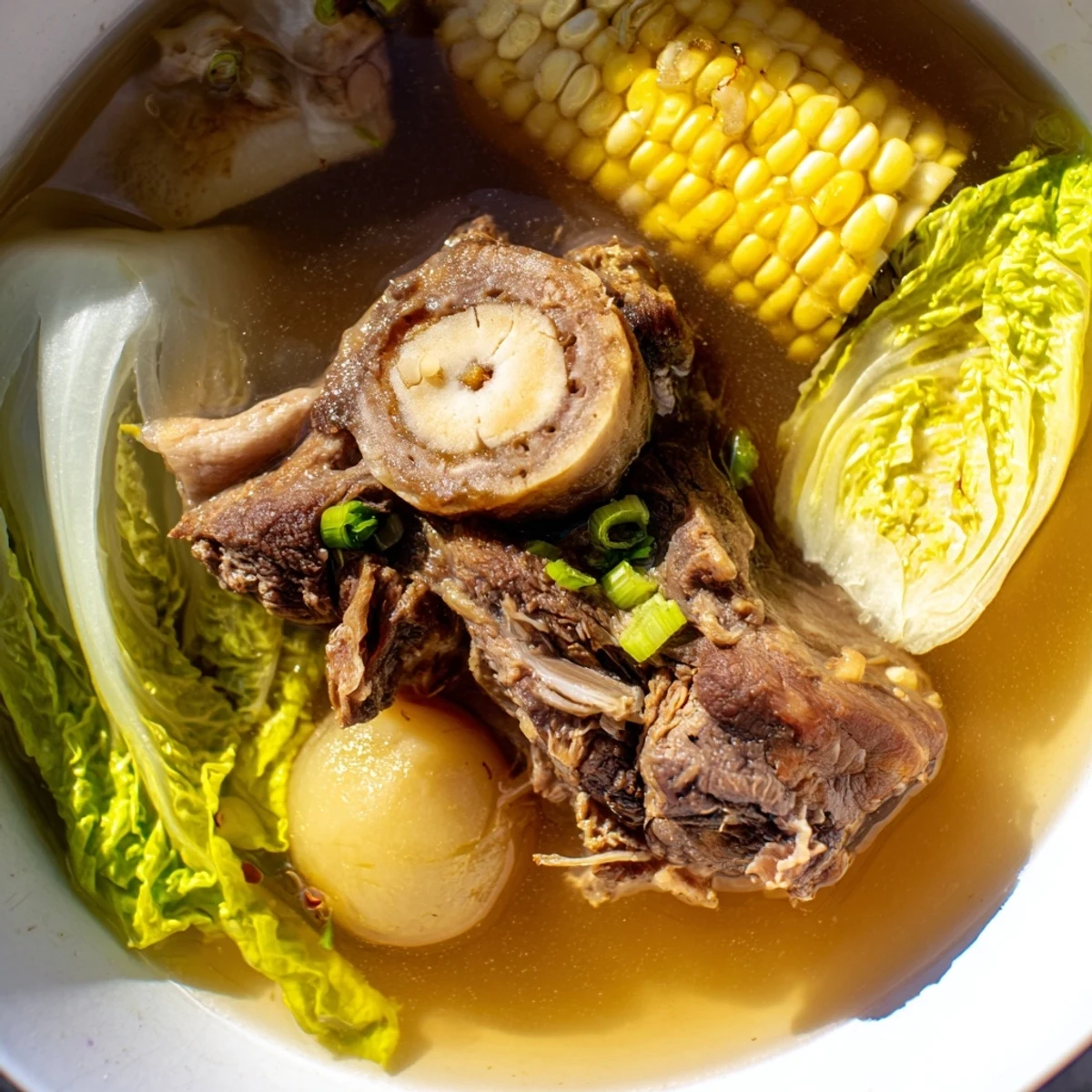 Filipino Bulalo Beef Shank Soup