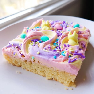 Easter Sugar Cookie Bars