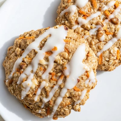 Chewy Brown Butter Carrot Cake Cookies