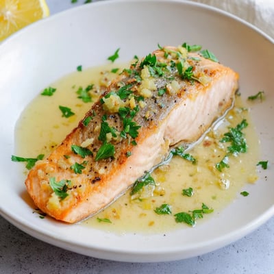 Garlic Butter Salmon Fillets