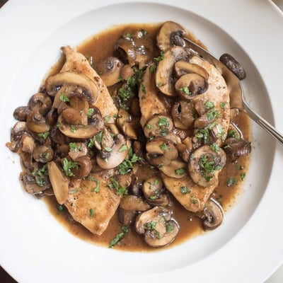 Dairy Free Chicken Marsala